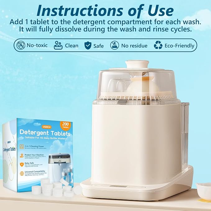 200Pcs Detergent Washing Tablets - Image 3