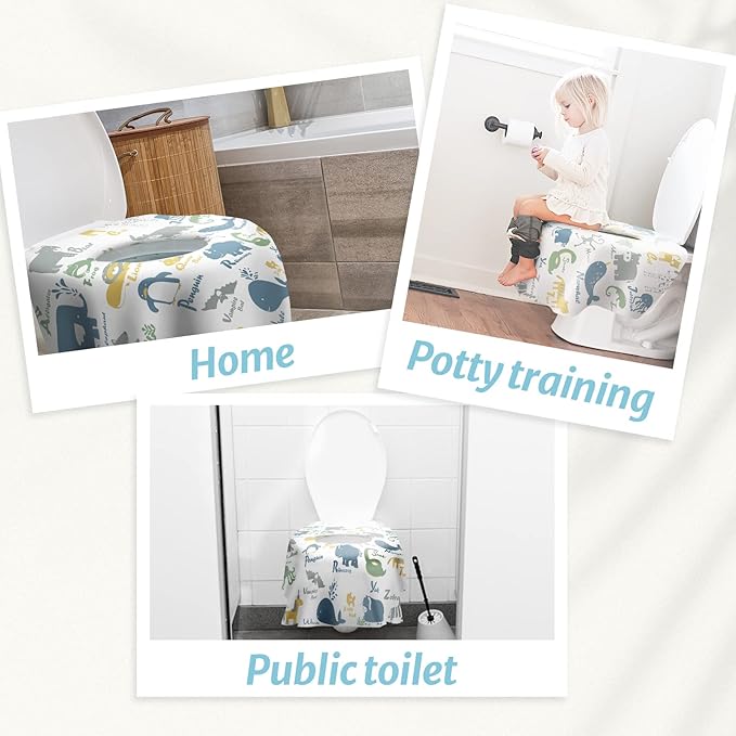 Blissful Diary 20 Pcs Toilet Seat Covers Disposable - Image 7