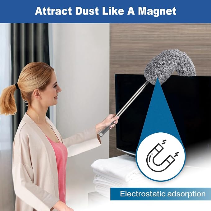 FUUNSOO Microfiber Feather Duster, Duster - Image 5