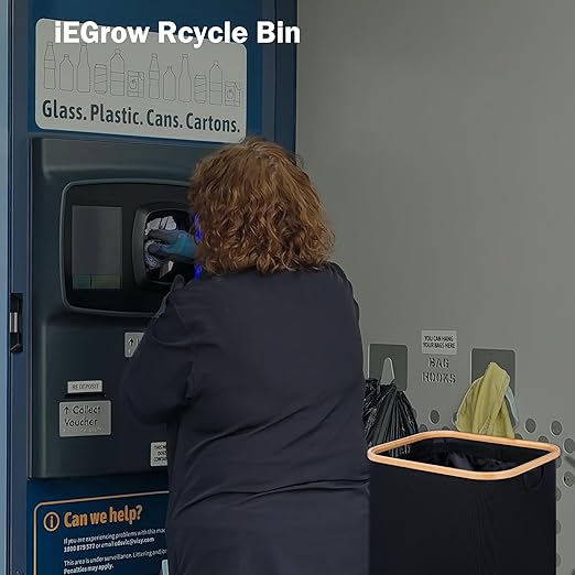 29 Gallons Recycling Bins for Kitchen, Indoor Recycle Bins - Image 7