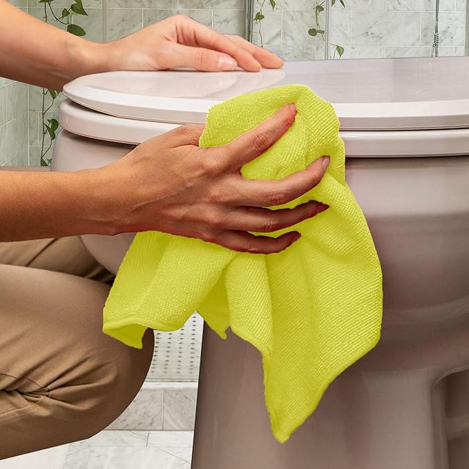 Avalon Towels Microfiber Cleaning Cloths Size 16" x 16", Highly Absorbent - Image 6