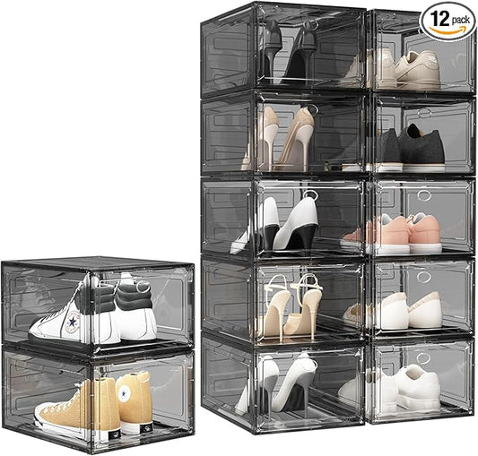 Upgrade Harder Solid Plastic Shoe Organizer by ARSTPEOENeatChic