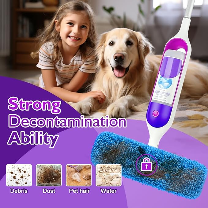 Reusable Mop Pads for Swiffer PowerMop, 8 Pack Microfiber Mop Pad Refill - Image 5