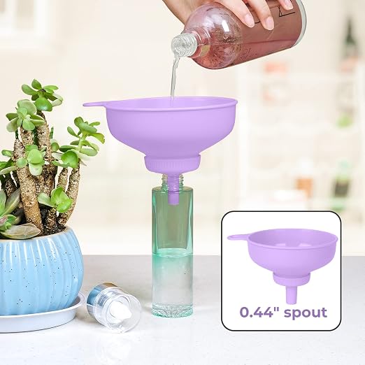 Wide Mouth Kitchen Funnel, Food Grade Plastic Cooking Canning Funnel - Image 8