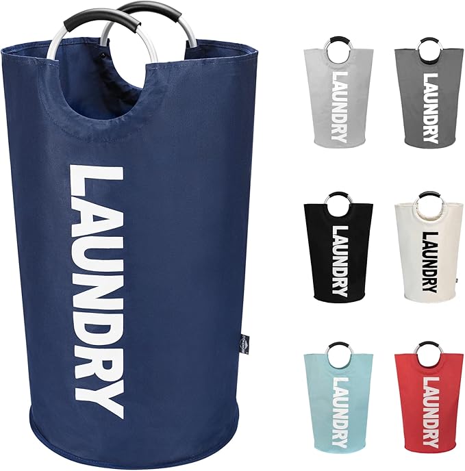 DOKEHOM 125L X-Large Collapsible Washing Laundry Basket Bag by DOKEHOM