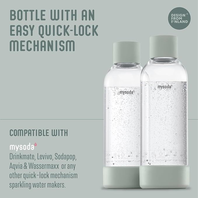 Mysoda Carbonating Bottles 2Pck 1L - Image 2