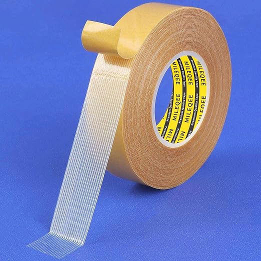 Double Sided Tape Heavy Duty, 0.79" x 33FT, Universal High Tack Strong Wall by MILEQEE