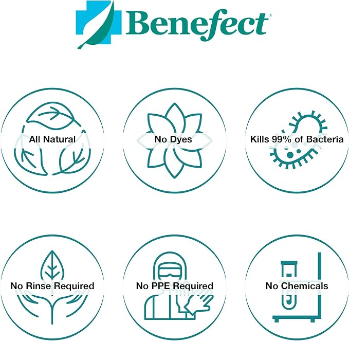 Benefect Botanical Decon 30 Disinfectant Cleaner, 4 oz. Spray Bottle, Light - Image 3