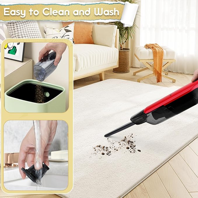 Handheld Vacuum Cordless, 15KPA High Power Suction, USB Quick Charge, Car - Image 7