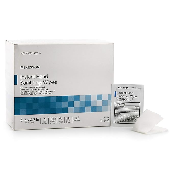 McKesson Hand Sanitizing Wipes Alcohol Wipes - Image 9