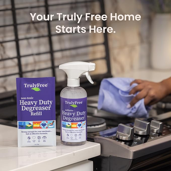 Truly Free Heavy Duty Degreaser- Grease Remover & Grime Cleaner - Image 6