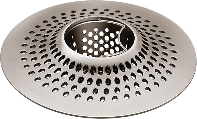 LEKEYE Shower Drain Hair Catcher/Bathroom Drain Cover/Bathtub Drain by LEKEYE