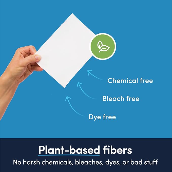 Good Laundry - Unscented Breeze Scented Organic Laundry Dryer Sheets - Natural - Image 5