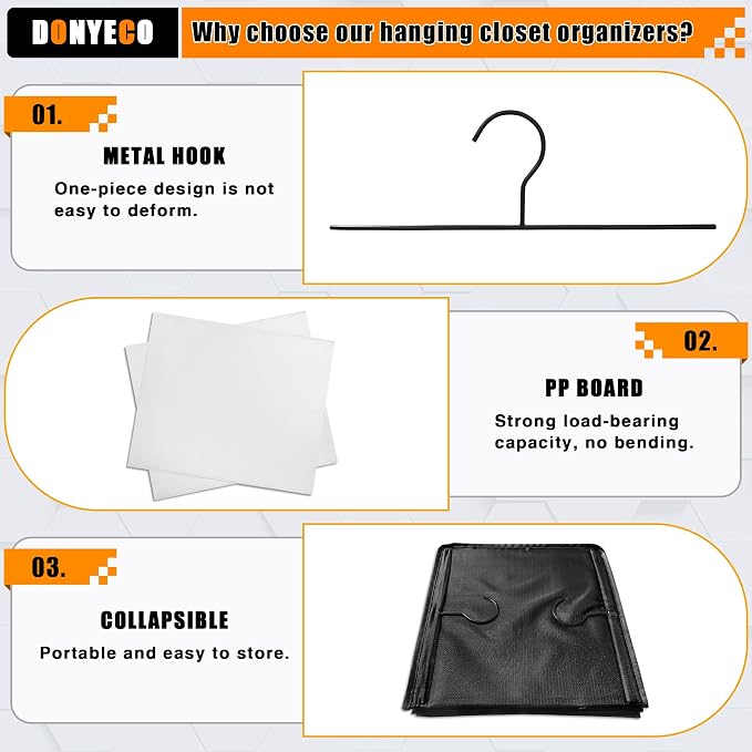 Hanging Closet Organizer - Image 5