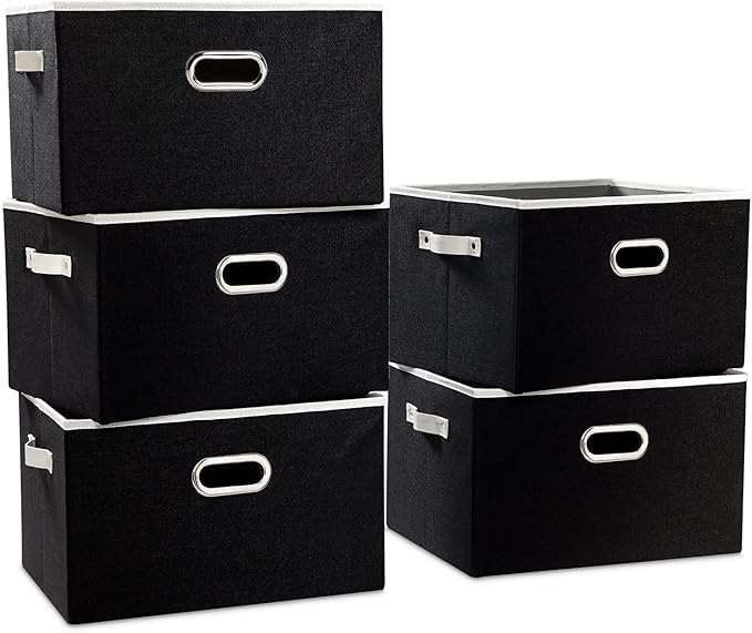 PRANDOM Larger Collapsible Storage Bins by Prandom