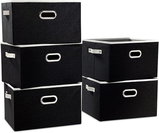 PRANDOM Larger Collapsible Storage Bins by Prandom