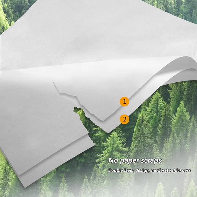 12 Bags Car Tissue Refills, 360 Sheets Car Travel Napkins, Disposable White - Image 8