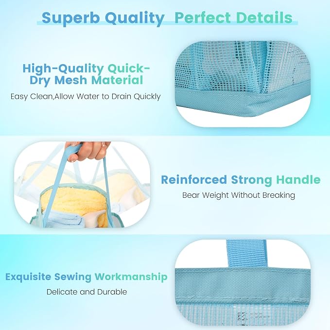 Shower Caddy Portable for College Dorm Room Essentials for Girls - Image 3
