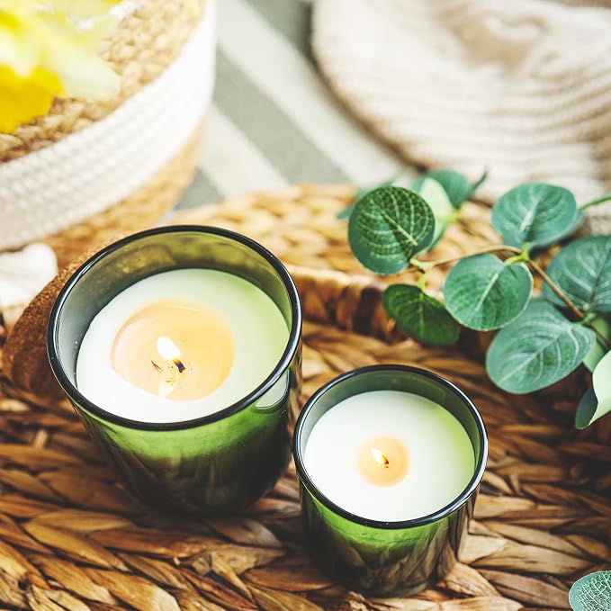 14 OZ Thick Candle Jars for Making Candles 12 Pcs, 3 Wick Empty Jars - Image 5
