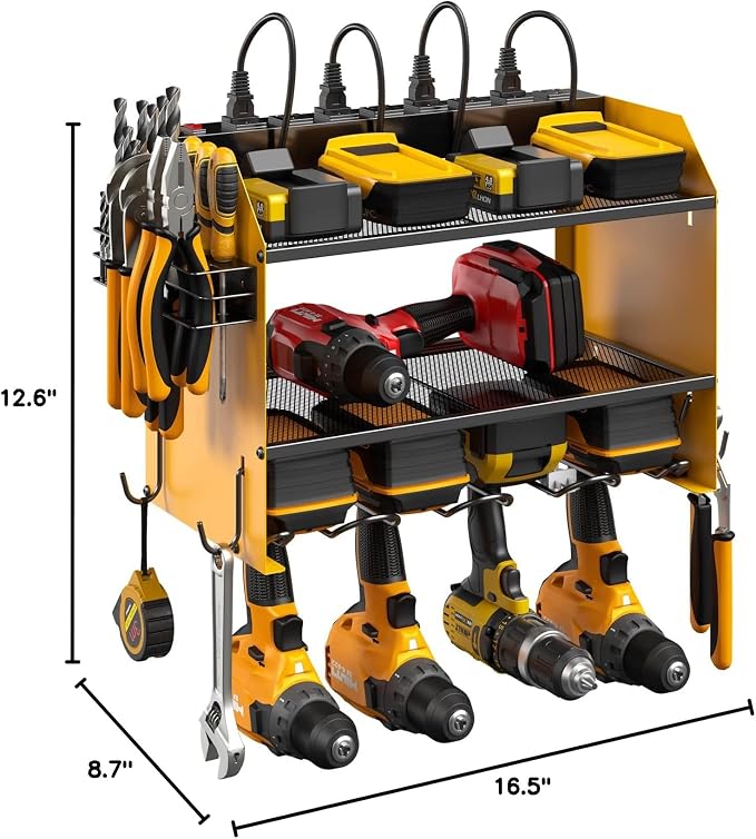 CCCEI Set Power Tool Organizer Wall Mount - Image 8