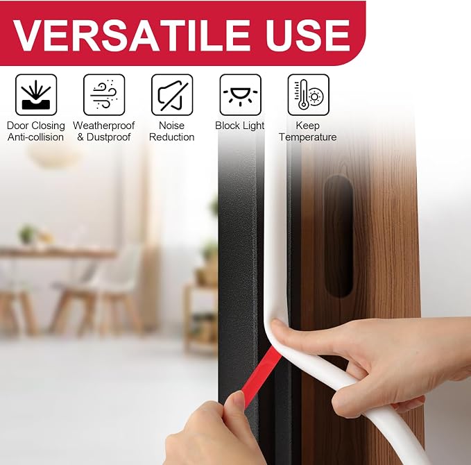Benory Silicone Weather Stripping Door Seal - Image 7