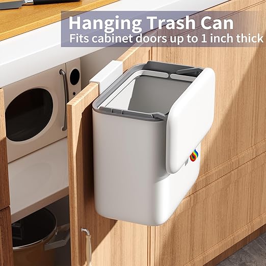 Kitchen Compost Bin with Lid - Image 3