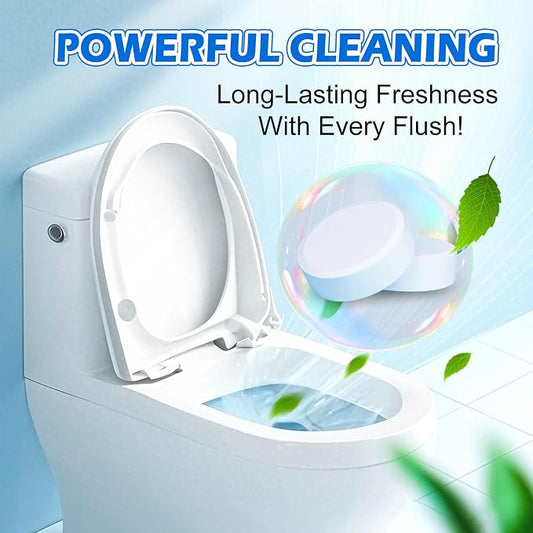 Automatic Toilet Bowl Cleaner Tablets–Fresh Scent, 50 PACK, Long-Lasting - Image 2