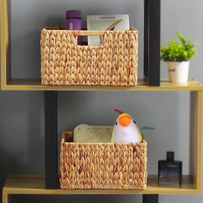 HOONEX Water Hyacinth Storage Baskets - Image 2