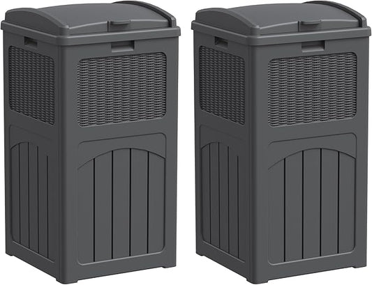 Greesum 33 Gallon Outdoor Trash Can by BuynowfromGreesum