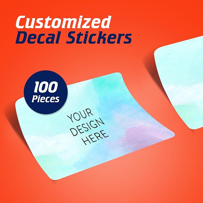 100 Custom Vinyl Stickers - Image 2