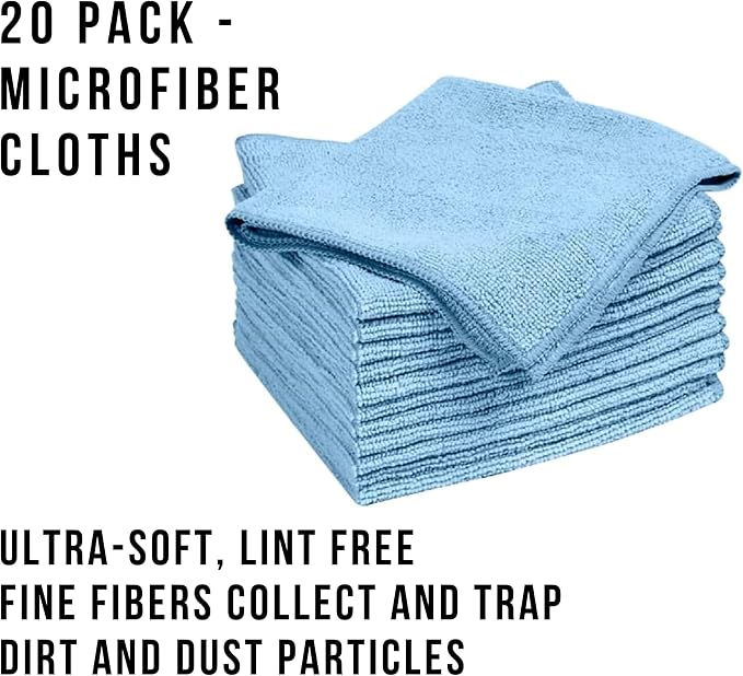 TASKI Diversey D7524116 MyMicro Commercial Microfiber Cleaning Cloth, Reusable - Image 2