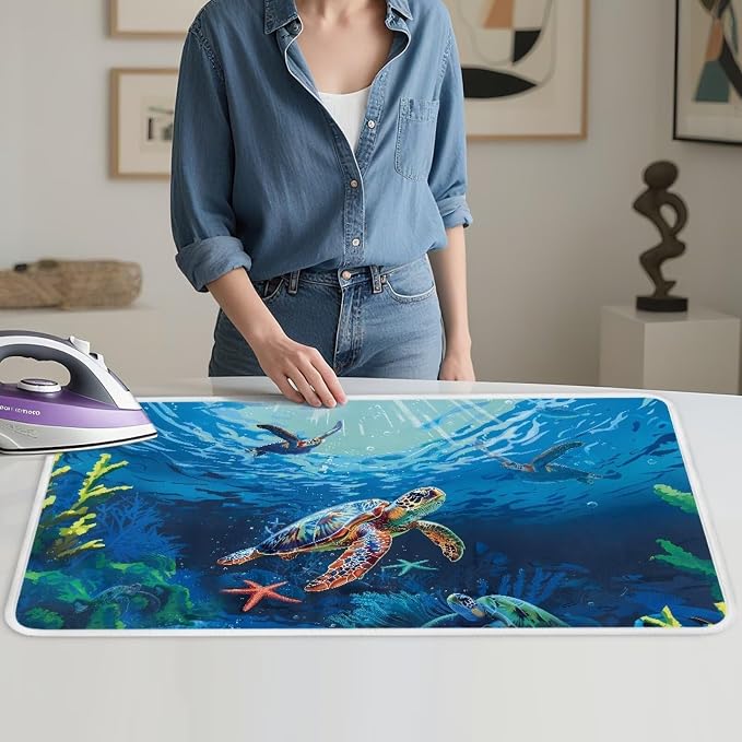 Ironing Mat Portable Iron Pad Magnetic Cover and Padding - Image 4