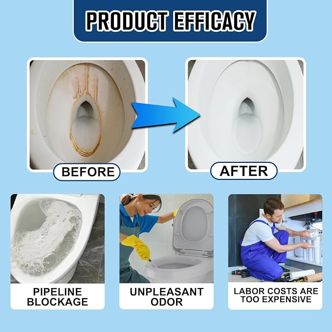 2PCS Foam Toilet Cleaner, New Powerful Foaming Toilet Bowl Cleaner, Foaming - Image 3