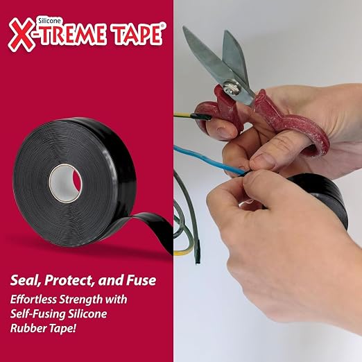 X-Treme Tape MOCAP Heavy Duty Waterproof Self Fusing Silicone Rubber Tape - Image 6