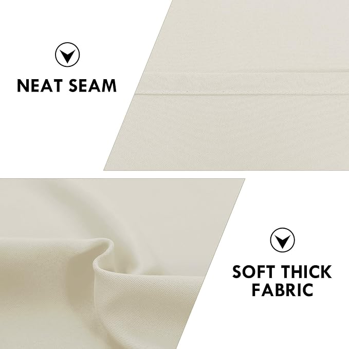 DWCN Thermal Short Blackout Curtains - Image 6