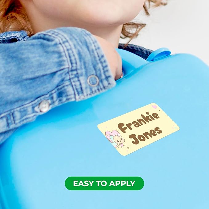 Personalized Name Tag Stickers for Kids | Butterfly Waterproof Labels for - Image 6