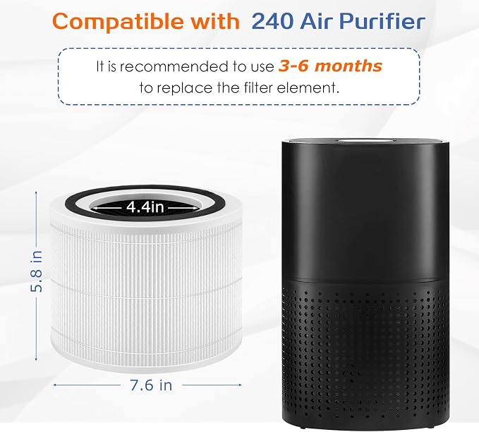 240 True HEPA Replacement Filter 14 - Image 6