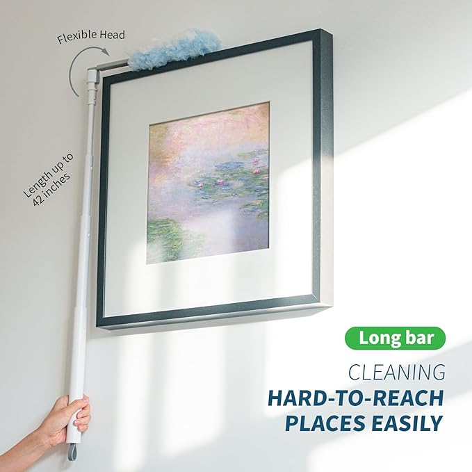 oshang Duster Heavy Duty 3.6 ft Extended Handle Dusting Kit - Image 4