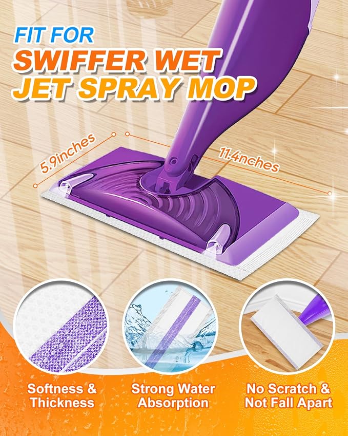 Spray Mop Pad Refill Compatible - Image 2