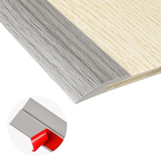 10Ft Carpet Floor Transition Strip, Self Adhesive Floor Edging Trim Strip by MYFAMIREA
