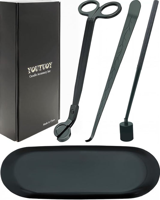 4 in1 Candle Accessory Set by YOUTUOY