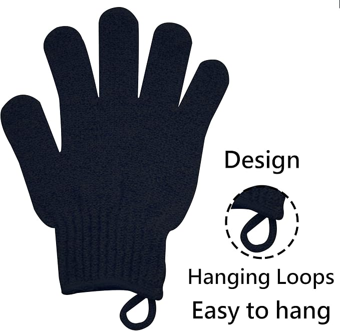Exfoliating Glove with Hanging Loop - Image 3