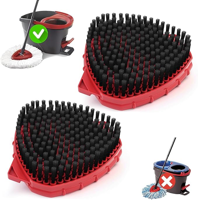 2 Pack Scrub Brush Attachment Compatible by ANREKEYH