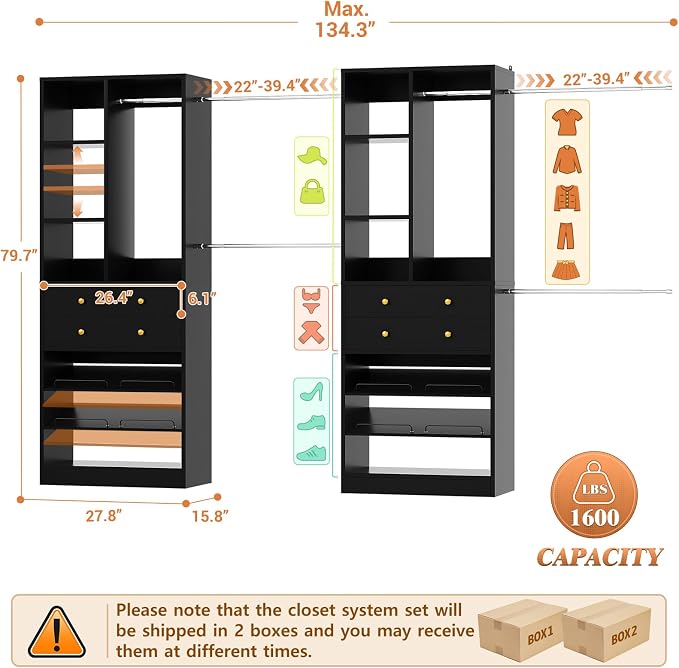 Closet System, Walk-in Closet System - Image 3