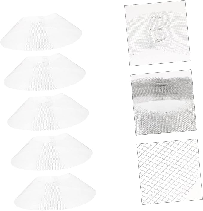 10PCS Durable Range Hood Filter Net Kitchen Replacement Practical Bowl Shaped - Image 3