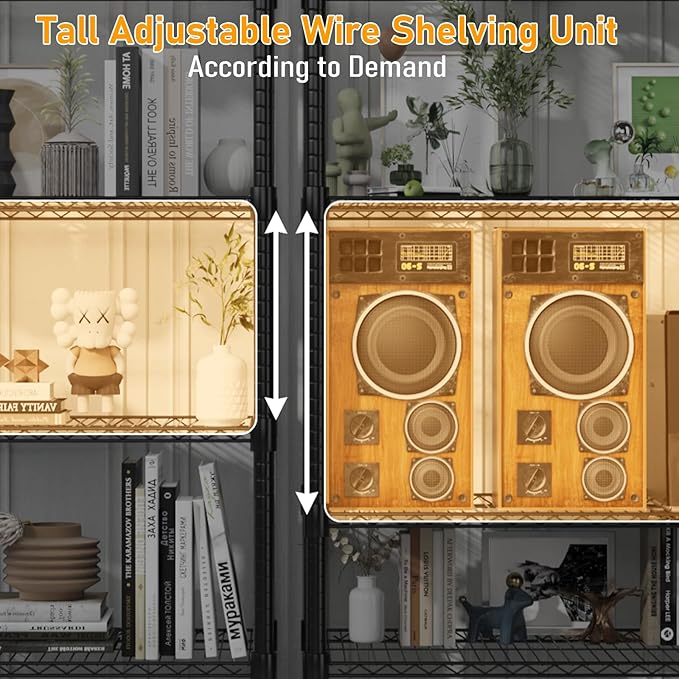Himimi 4 Tier Wire Shelving - Image 9