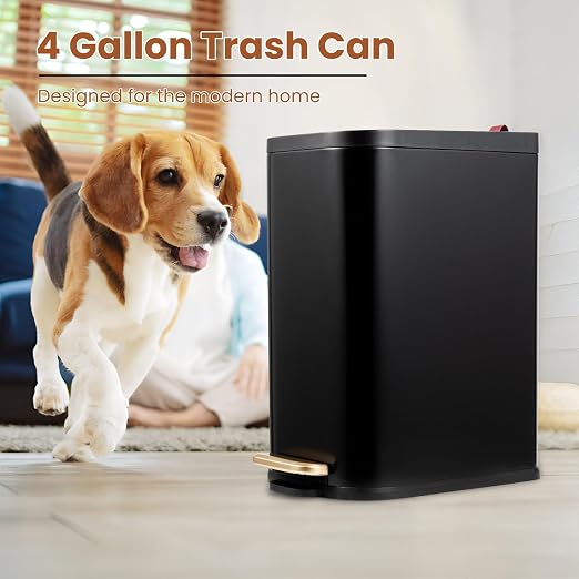 BETHEBEST Bathroom Trash Can - Image 4