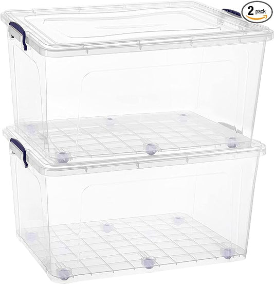 Superio Clear Storage Boxes by Superio