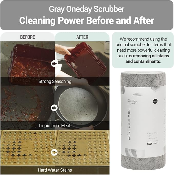 DEARCUS Gray One Day Scrubber - Image 5