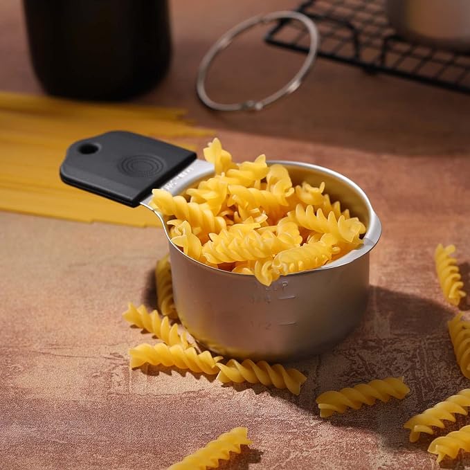 Magnetic Measuring Cups Set Stainless Steel Heavy Duty Metal Measuring Cups - Image 5